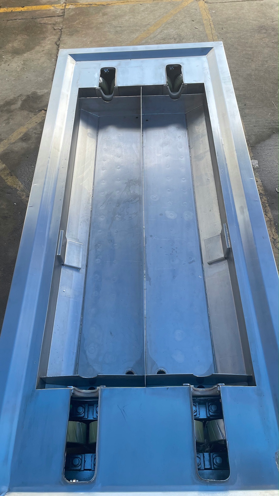 網紋輥超聲波清洗機清洗槽