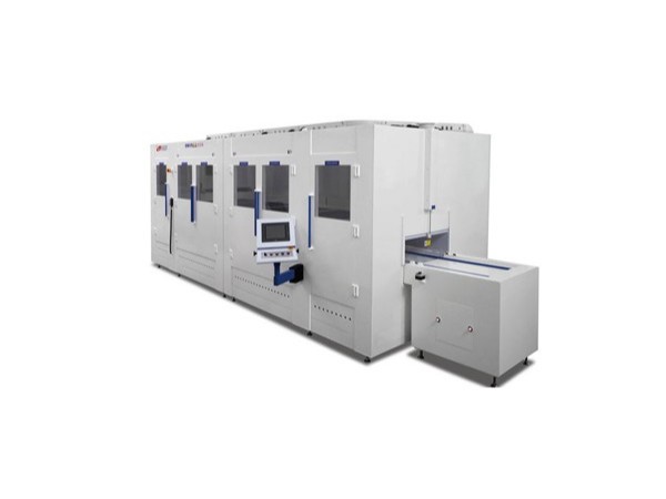 玻璃面闆全自動超聲波清洗機