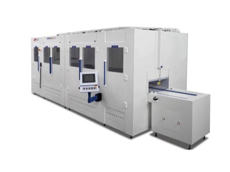 玻璃面闆全自動超聲波清洗機